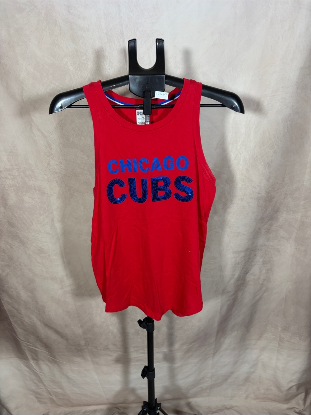 PINK Chicago Cubs Red Women's Tank Top